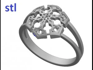 ring 81 3D Print Model