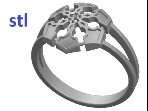 ring 82 3D Print Model