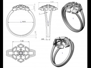 ring 82 Modèles 3D en vedette