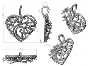 pendant 84 3D-printmodel