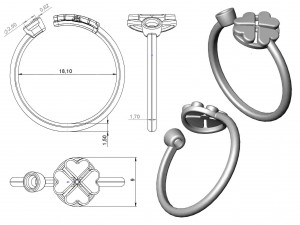 ring 87 3D-printmodel