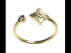 ring 88 3D Принт Модель