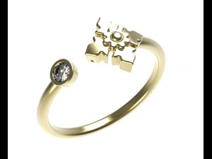 ring 88 3D Принт Модель