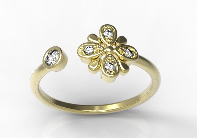 ring 90 Modelo de Impressão 3D .c4d .max .obj .3ds .fbx .stl .blend 