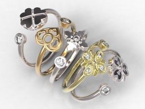 ring 90 Modelo de Impressão 3D
