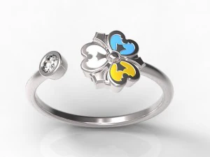 ring 91 3D Print Model