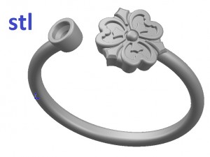 ring 91 3D-Druckmodell