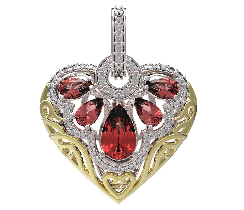 pendant 92 3D Print Model .c4d .max .obj .3ds .fbx .stl .blend 