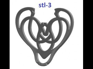 pendant 92 3Dプリントモデル