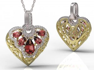 pingente 92 Modelo de Impressão 3D