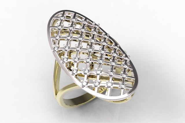 ring 93 3D Принт Модель .c4d .max .obj .3ds .fbx .stl .blend