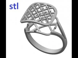 anillo 96 Modelo de impresión 3D