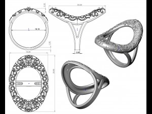 ring 97 3D 프린트 모델