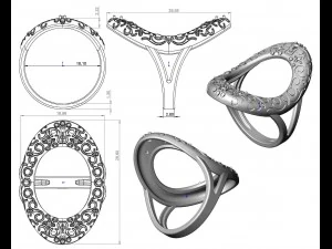 ring 97 3D Print Model