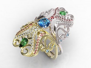 ring 98 Model do druku 3D