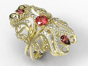 anello 98 Modello di stampa 3D