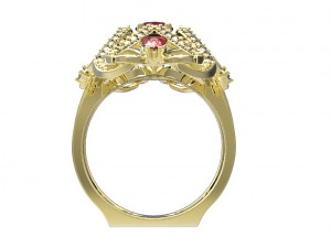 ring 98 3D Print Model