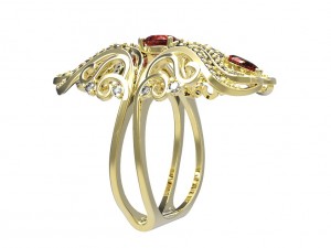 ring 98 3D Print Model