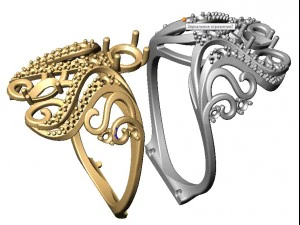 anello 98 Modello di stampa 3D