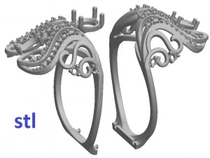 anello 98 Modello di stampa 3D