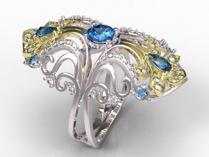 ring 99 Modèles 3D en vedette