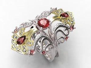 anel 99 Modelo de Impressão 3D