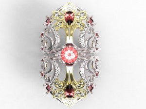 ring 99 Modèles 3D en vedette