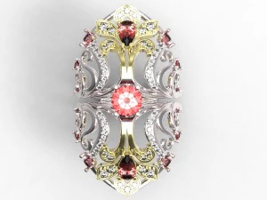 anel 99 Modelo de Impressão 3D