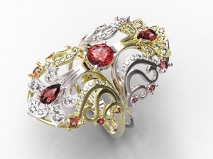 ring 99 Modèles 3D en vedette