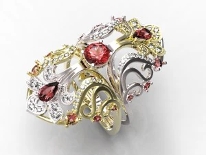 anel 99 Modelo de Impressão 3D