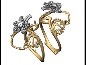 anel 99 Modelo de Impressão 3D