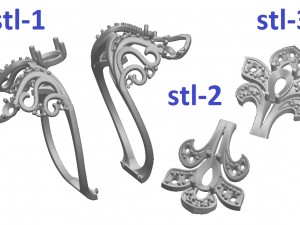 ring 99 Modèles 3D en vedette