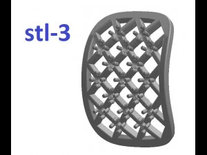 earrings 96 3D Print Model