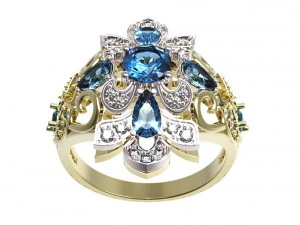 ring 100 3D Print Model