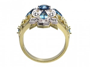 ring 100 3D 프린트 모델