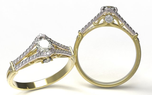ring 101-1 Modello di stampa 3D .c4d .max .obj .3ds .fbx .stl .blend