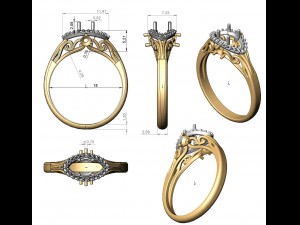 ring 101-2 3D-Druckmodell