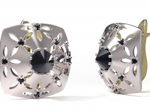 earrings 102 3D प्रिंट मॉडल