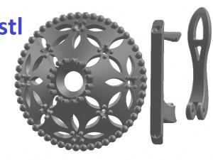 earrings 103 3D Print Model