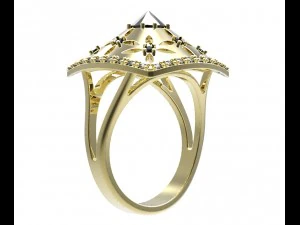 ring 104 3D Print Model