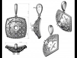 pendant 104 Modelo de Impressão 3D