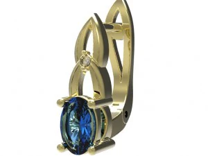 earrings 108 3D Print Model