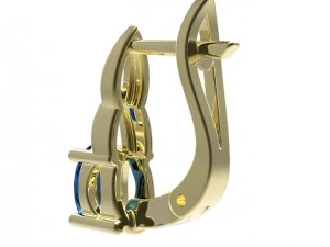 earrings 108 3D Print Model