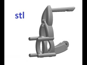 earrings 108 3D Print Model