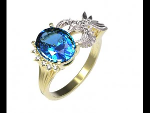 ring 109 3D Print Model