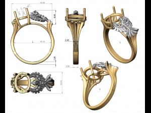 ring 109 3D-printmodel