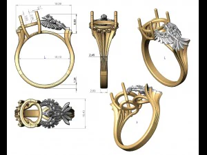 ring 109 3D Print Model