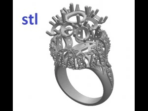ring 110 3D Print Model