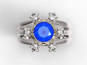 ring 112 3D Print Model