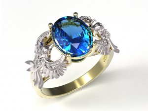 ring 115 3D Print Model